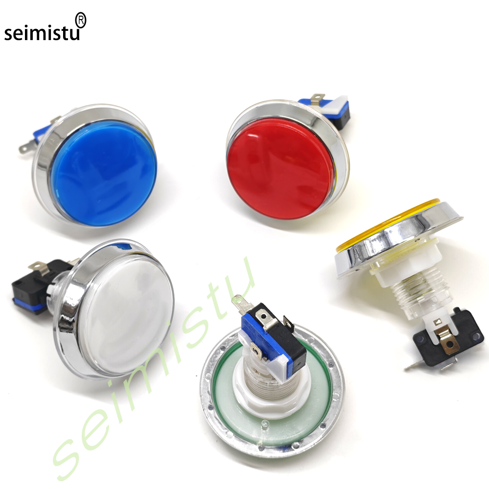60mm Chrome 12V Flat Arcade LE - Arcade Games Vending 评论和价格