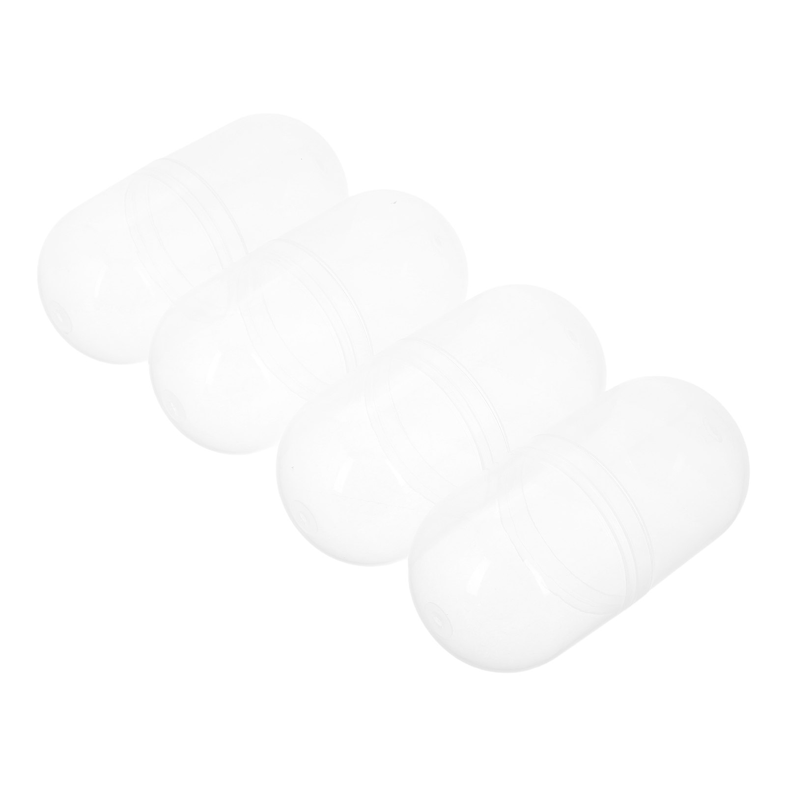 4Pcs Clear Fillable Gumball Ma - Prize Capsule Toy Machine 评论和价格