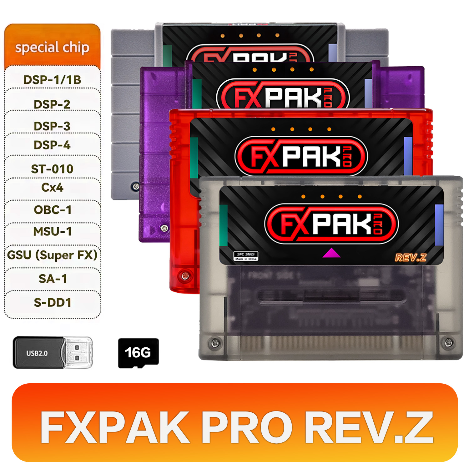 FXPAK Pro SNES Rev.Z SD2 Game  - Arcade Z 评论和价格