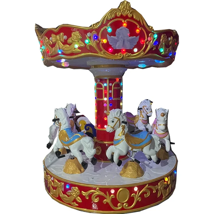 2026 Fairy Tale Style Carousel - Coin Operated Kiddie Ride 评论和价格